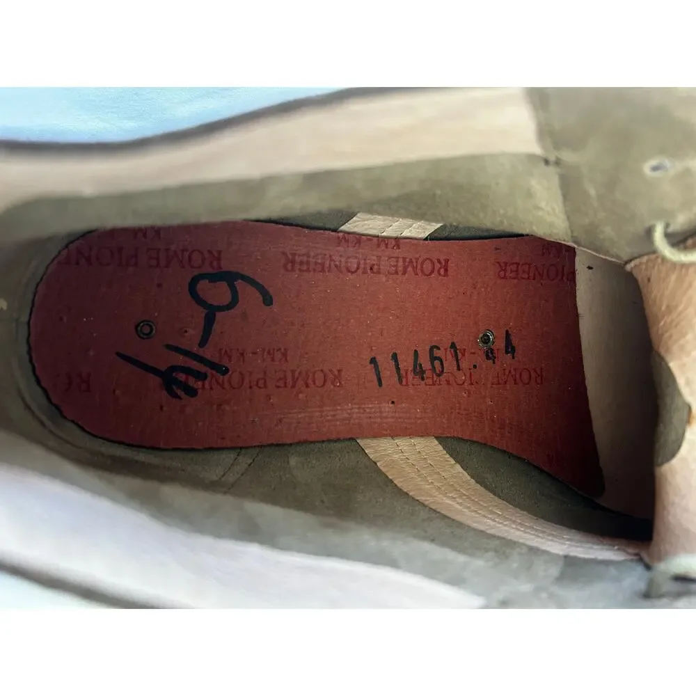 Pierre Cardin Paris Suede Mens Tan Classic Minimalist Preppy Ankle Boots Size 11